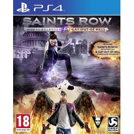 Saints Row IV Re-elected And Gat Out of Hell PS4 Game